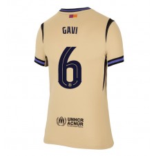 Barcelona Paez Gavi #6 Bortedrakt Kvinner 2025-26 Kortermet